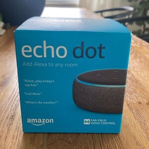 Amazon echo dot 3rd generation with power adapter